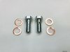 2 x Front Brake Hose Banjo Bolt for Jeep Wrangler YJ & TJ 1987-2006 CRK/TJ/012A